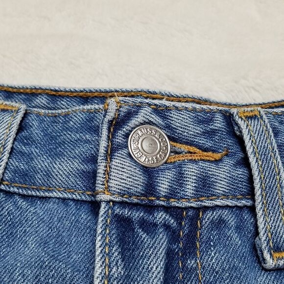 VINTAGE Y2K Levi's Daisy Duke Denim Shorty Shorts - Picture 7 of 13